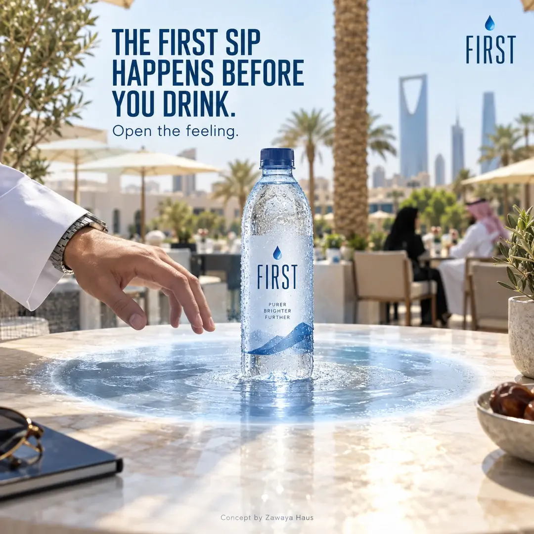 Before the first sip